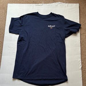 Ariat Men's Dark Blue Short Sleeve Tee
